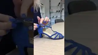 How to adjust the strap on Merlet ballroom shoes ?