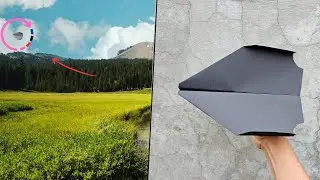 World record paper airplane best origami plane tutorial | easiest paper airplane | Paper Plane