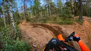 Gaining Speed! One Leg Enduro - KTM 450 EXC 2020