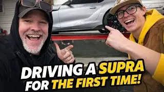 The Supra drives!!! Supra build part 3