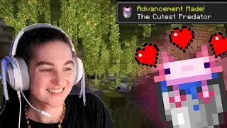 Exploring my FIRST LUSH CAVE in MINECRAFT #6