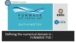 FUNWAVE HPC Portal Application: Bathymetry Tab
