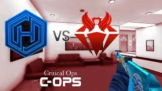 Critical Ops - Hammers vs D2R! ALMOST WINNING A 4V5!!