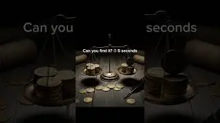 Find The Fake Coin ⚖️ | Balance Puzzle