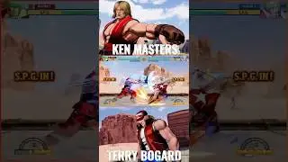 Fatal Fury: CotW - Ken Masters vs Terry Bogard #shorts #kenmasters #youtubeshorts #fatalfurycotw