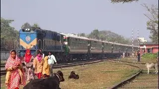 12 PT INKA Coaches with two air-conditioned controlled Benapole Express Train