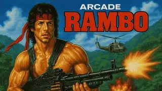 Rambo The Arcade Game - Arcade Rail Shooter with The Sinden Lightgun - 100% complete