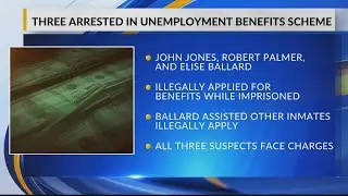 Three Arrested in Unemployment Benefit Scheme