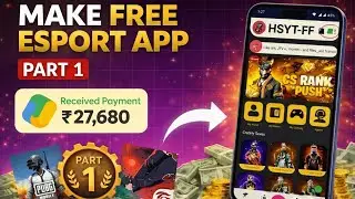 Free Fire Tournament App Part 1 | Full Setup, Fixes, New Features (Hindi Tutorial)
