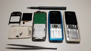 Restoration old Nokia 2310 | Rebuild broken phone | Restore old smart device. Old Nokia