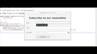 JavaFX application using Bean Validation and CDI 2