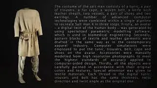 Salt man 4: costume - a digital reconstruction