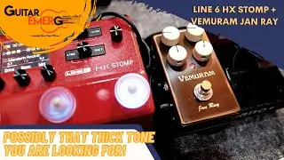 Line6 HX STOMP + Vemuram Jan Ray (Отличное насыщенное звучание)