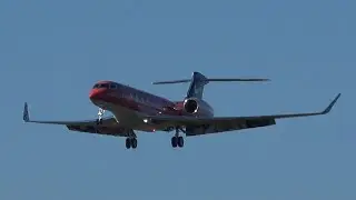 Gulfstream G650ER (N1972) | Nike Inc. | Landing at PDX | Jan 24, 2026