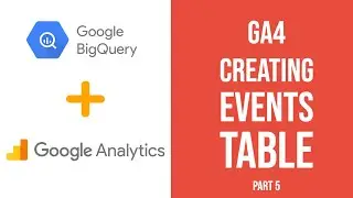 GA4 + BigQuery Tutorial - Creating EVENTS Level Table (#5)