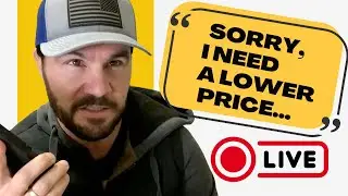 RE-NEGOTIATING Price With A Seller Sucks! (Watch Me Do It Live!)