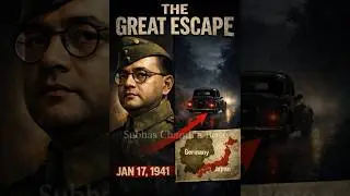 The Great Escape  How Netaji Fooled the British Empire on Jan 17! #shorts #trending#history#reels