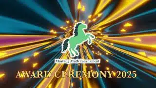 Mustang Math Tournament (MMT) Awards ceremony 2025