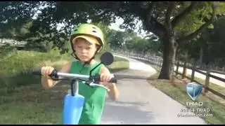 Triad Motion Triad 750 personal electric transporter outperforms all other adult 3 wheel scooters