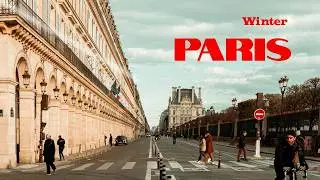 Cinematic Paris in 4K &ndash; Snowy Winter