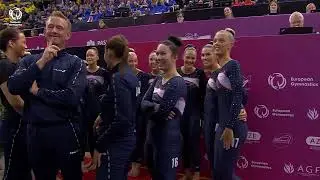 Iceland - 2024 TeamGym European bronze medallists, junior women's team