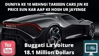 Top ten Most Expensive Cars in the World in 2020 |  Dunya k 10 mehengy tareen cars 2020 main