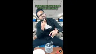 Mixing Amalgam In Lab vs Practical Exam 🤪🔥