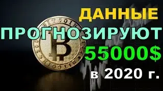 Модель роста Биткойна прогнозирует 55 тыс за 1 BTC в 2020!