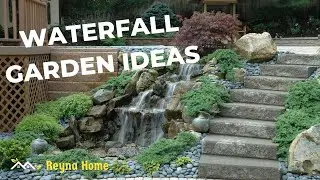 Waterfall Garden Ideas Modern Backyard Waterfall Ideas