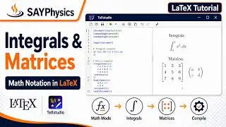 How to write matrices in LaTeX