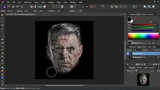 Face Crack Effects  in Affinity Photo