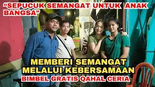 Memberi Semangat Melalui Kebersamaan | Bimbel Gratis Qahal Ceria