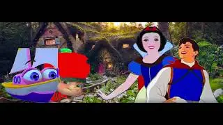Prince Bradley-Brad Bliatout and Princess Cleo-Lisa Bliatout meets Snow White and Prince Florian