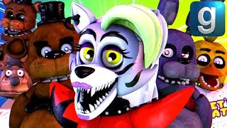 Gmod FNAF | Roxanne Comes To Freddy Fazbear's Pizza!