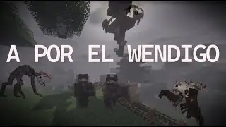 Cazamos al WENDIGO… y el refugio fue destruido 💀 | Minecraft Terror Mods Ep.4