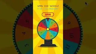 CSS & JS Fortune Wheel/ Random result