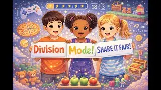 DIVISION MODE  SHARE IT FAIR! KIDS 6-9 STEM
