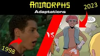 Animorphs The Message Adaptation Comparison