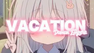 Damon Empero ft. Veronica - Vacation ( Sped up + Reverb ) [ Lyric Video ] || Edit By MelodicVibes