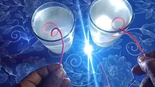 Salt Water Free energy for LED light - New Experiments Project 2022