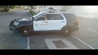 First Amendment Audit from the Sidewalk — Sheriff Responds and Leaves