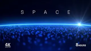 Deep Space Ambient for Sleep | Infinite Cosmic Background | 8 Hours | 4K