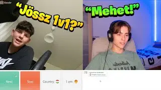 Kihívtak 1v1-re! 😂 (Ome.tv)