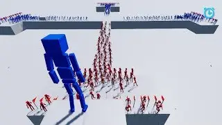 Crowd pushed out by crowd wave！ | Fun with Ragdolls The Game #16