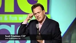 Handling Objections/ Planned Spontaneity by Keynote Speaker Scott Friedman