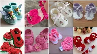 Crochet baby booties 0-3 months/crochet baby shoes 2 years old/crochet baby boy shoes 3-6 months 