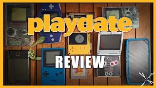 PlayDate + Cover Review and Walkthrough - How to Buy and Sideload Games - Size Comparisons