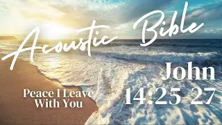John 14:25-27 - Peace I Leave With You - Acoustic Bible with Jonathan Burna