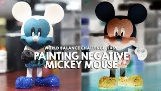 Painting Negative Mickey Mouse #59 - Nognog in the City