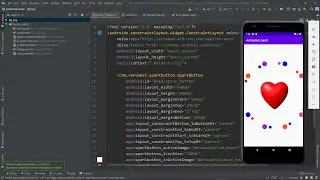 Animated Button In Android studio. Part 2